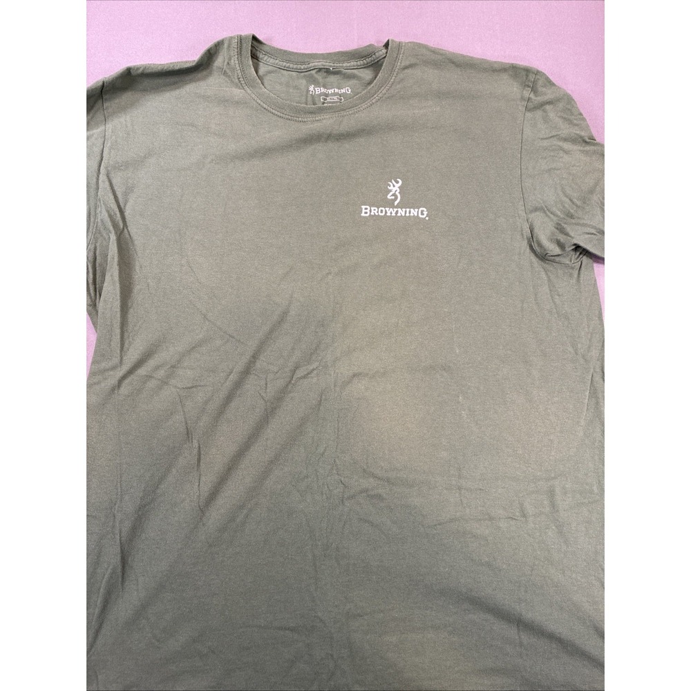 Browning Logo Tee Shirt Deer Hunting XL
